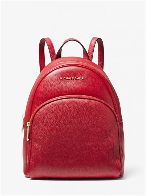 michael kors abbel|Abbey Medium Pebbled Leather Backpack .